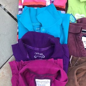 Short sleeve polo shirts